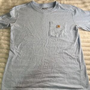 Carhartt Sky Blue Tee with Pocket